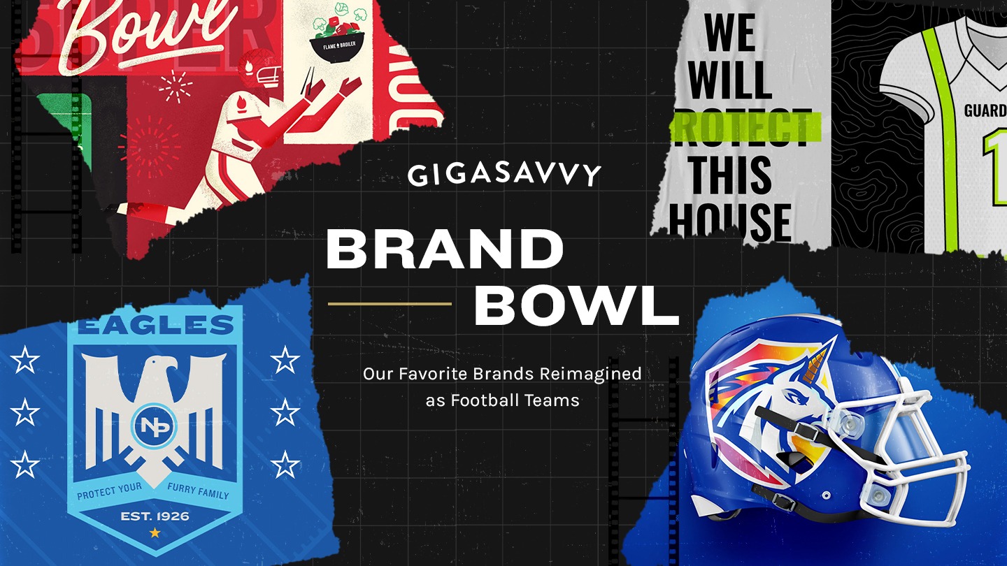 Gigasavvy brand bowl super bowl creative blog hero