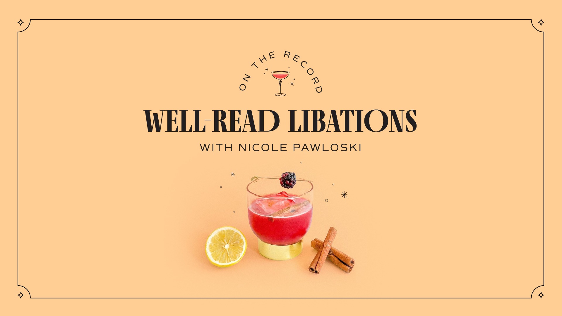 On The Record Well Read Libations With Nicole Pawloski